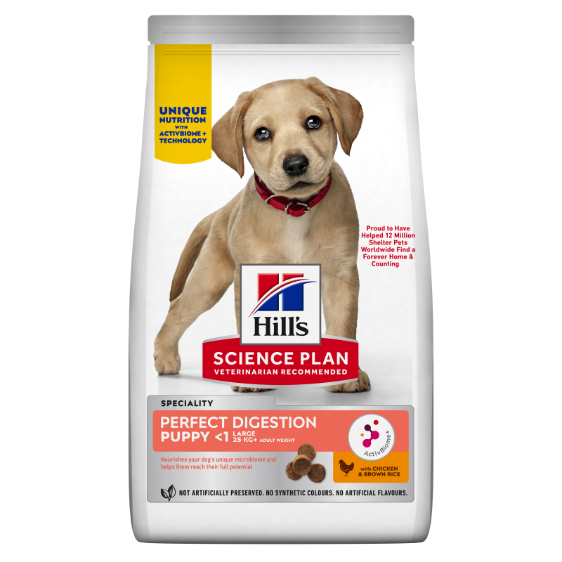 Hills Science Plan Canine Puppy Perfect Digestion Large